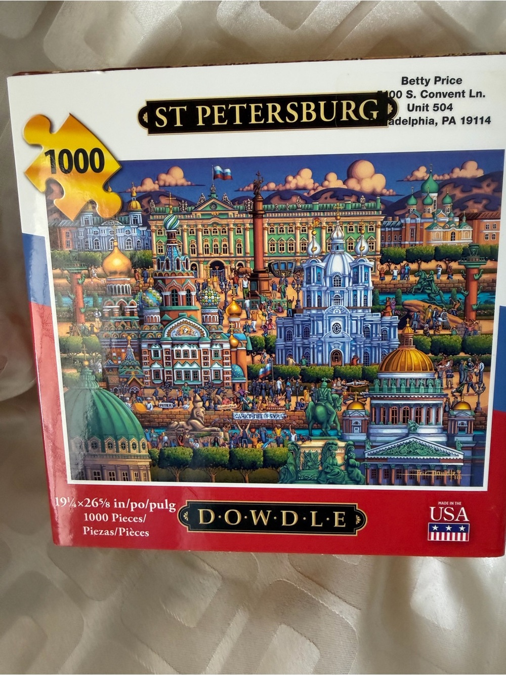 Dowdle St Petersburg 1000 Piece Puzzle